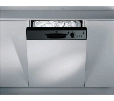 Indesit DPG15IX Full-size Semi-integrated Dishwasher